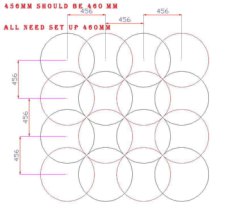 3D LED FAN SPLICING